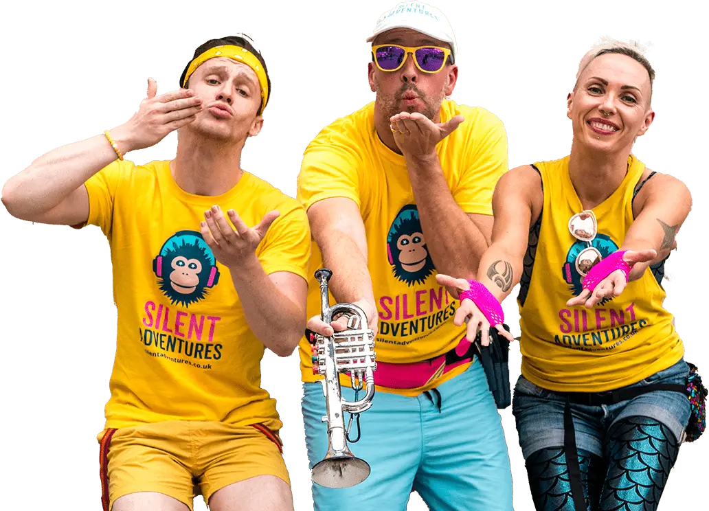 silent disco tour freebies