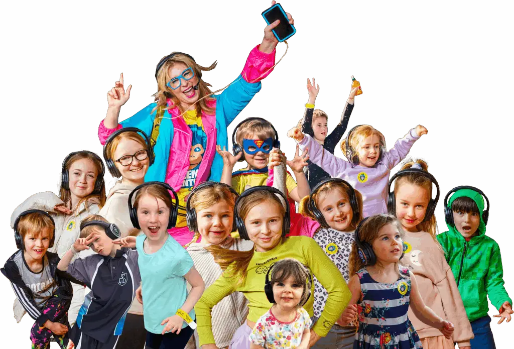 Silent disco kids parties